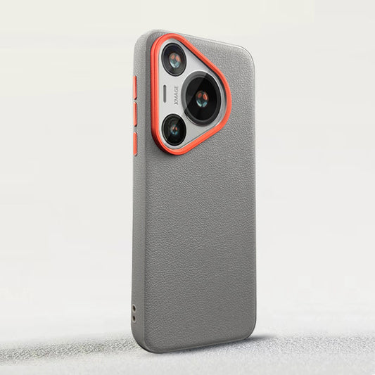 Funda de Cuero Premium con Detalles de Contraste