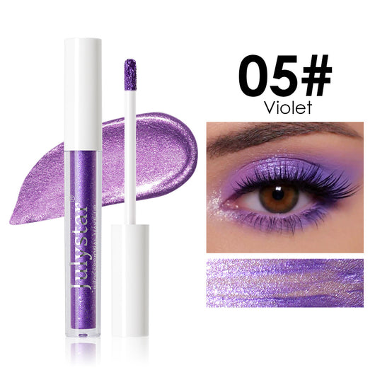 Sombra Líquida Brillante 10 Colores - Acabado Luminoso y Duradero - Image 9