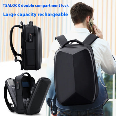 Mochila Ejecutiva Antirrobo con Cierre de Contraseña - Ideal para Viajes de Negocios y Estudiantes