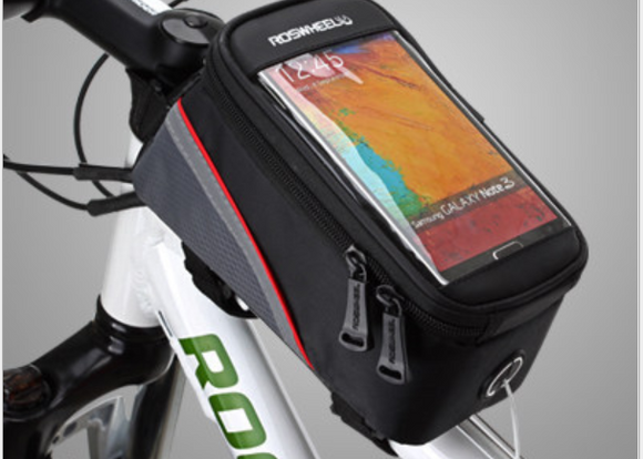Bolsa para Bicicleta con Pantalla Táctil - Acceso Rápido a tu Teléfono