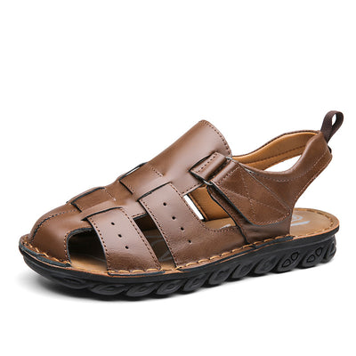 Sandalias de Cuero para Hombre con Suela Suave Antideslizante - Image 5
