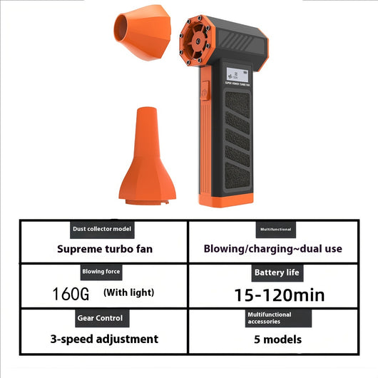 Ventilador Portátil de Alto Rendimiento con Capacidad Extendida - Image 9