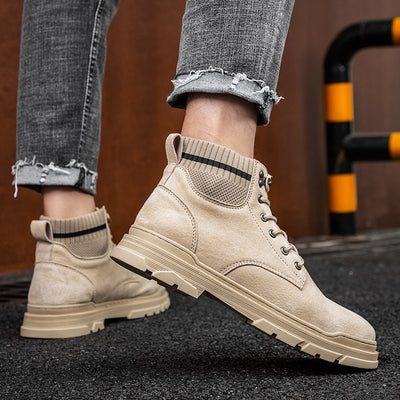 Zapatos Casuales Mid-Top para Hombre - Estilo Urbano Tendencia - Image 11