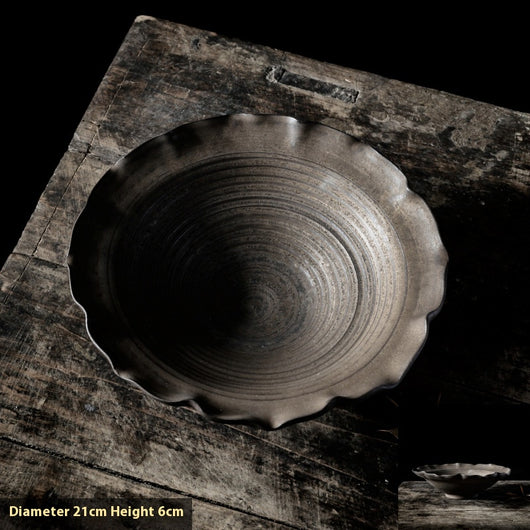 Plato Vintage de Encaje para Dim Sum y Frutas - Image 12