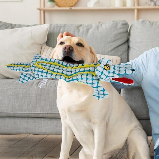 Juguetes para Perros Resistentes con Sonido - Diseños de Animales en Corduroy - Image 8
