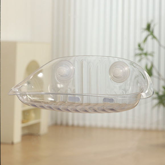 Hamaca Colgante para Gatos con Ventosa - Cama Elevada para Ventana y Balcón