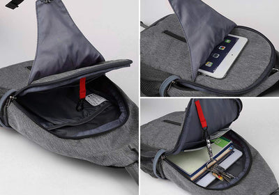 Bolsa de Pecho para Hombre - Mochila Bandolera Deportiva - Image 24