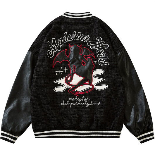 Chaqueta de Cuero PU Estilo Americano para Hombre y Mujer - Image 8