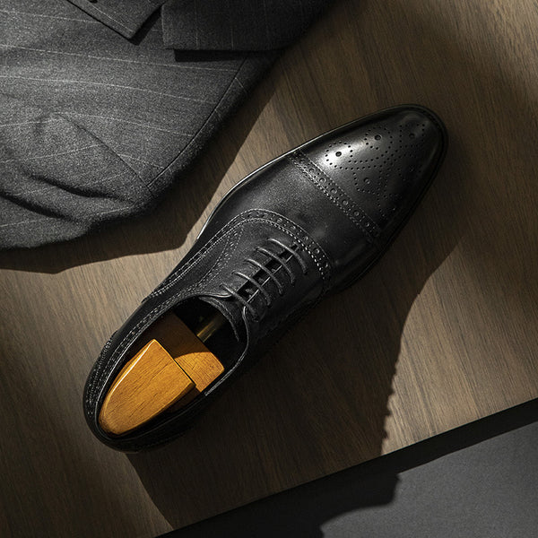 Zapatos Formales de Negocios para Hombre con Articulación Triple
