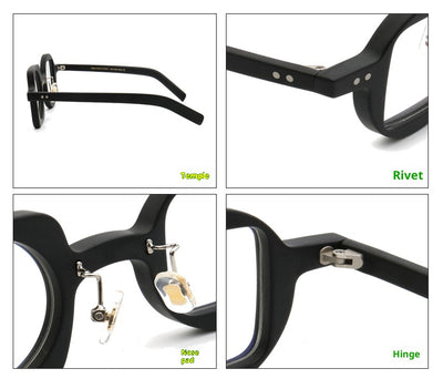 Gafas Ópticas Unisex de Acetato con Diseño Moderno y Personalidad - Image 12