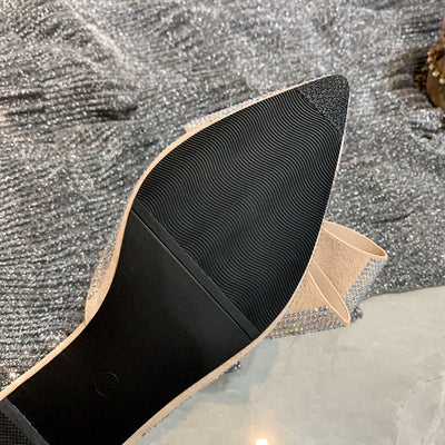 Sandalias Planas con Moño y Strass para Mujer - Image 8