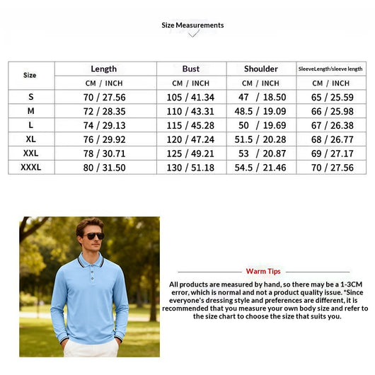 Polo Jacquard Casual para Hombre - Secado Rápido y Transpirable - Image 12