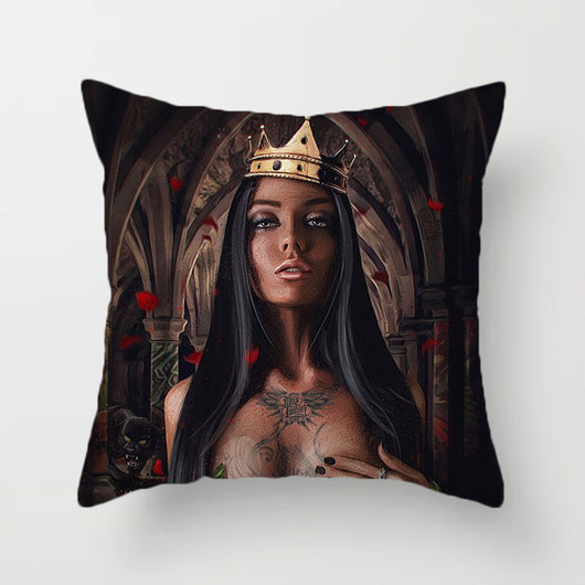 Funda de Almohada Sofá Estilo Europeo Americano Piel de Melocotón - Image 10