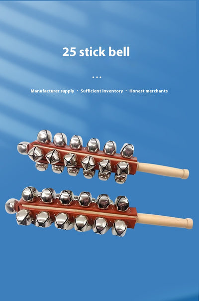Campanas Musicales Infantiles de 25 Tonos con Mango de Madera - Image 11