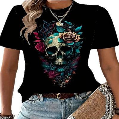 Playera Estampada de Verano para Mujer - Diseño Casual y Moderno - Image 11