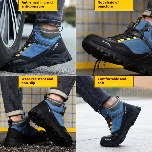 Zapatos de Seguridad Antiaplastamiento y Antipunzante Ligeros y Cómodos - Image 9