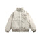 Chaqueta de Plumón de Pato Blanco para Hombre - Corte Holgado