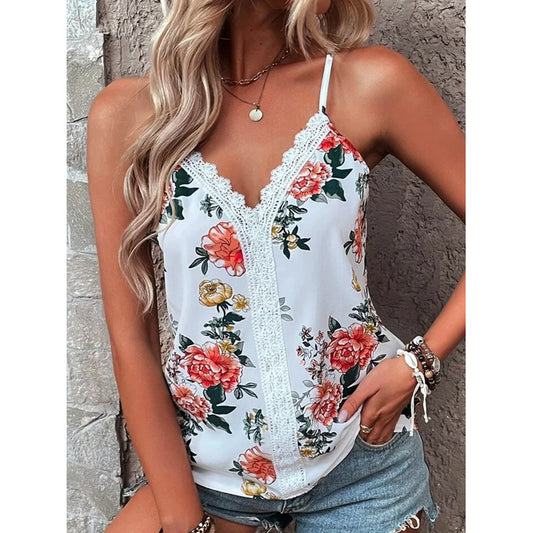 Chaleco Estampado Escote V para Mujer - Colección Verano - Image 2