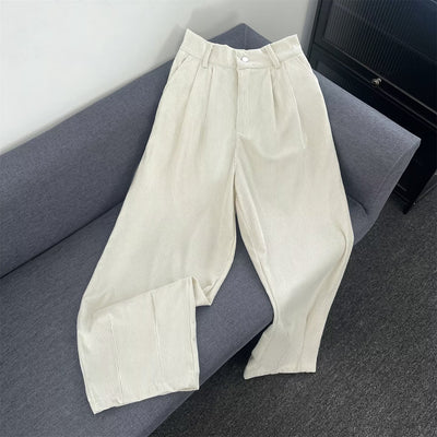 Pantalones Casuales Holgados Versátiles para Otoño e Invierno - Image 3