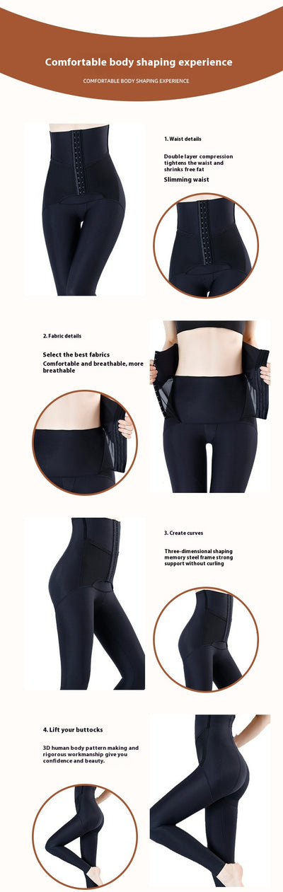 Pantalones Reductores de Cintura Alta con Compresión Abdominal y Levantamiento de Glúteos - Image 16