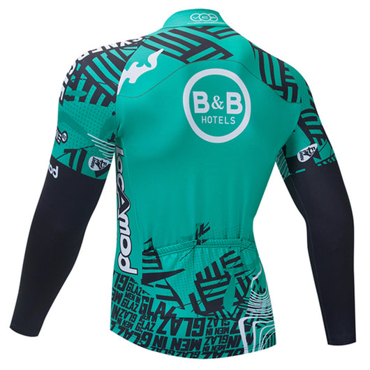 Maillot Ciclismo Manga Larga con Pedales Integrados - Image 7
