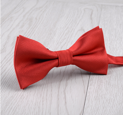 Corbata Formal Roja Clásica para Novio - Image 10