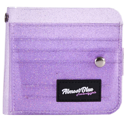 Billetera Transparente de PVC con Cierre de Cuello - Plegable para Documentos - Image 4