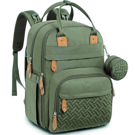 Mochila Maternal de Gran Capacidad con Doble Compartimento - Image 11