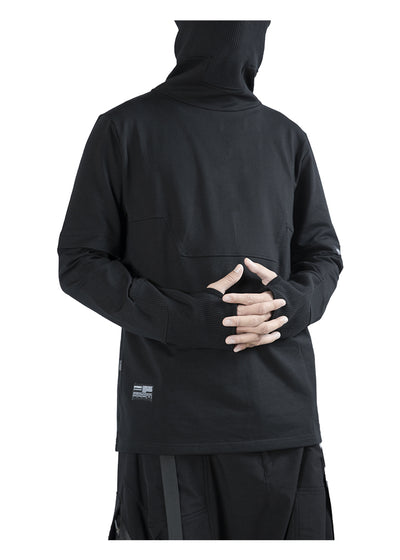 Sudadera Cuello Alto Funcional con Mangas Térmicas - Image 2