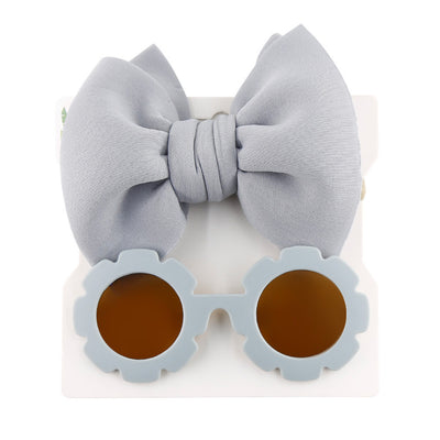 Set de Gafas de Sol Infantiles con Vincha de Moño - Protección y Estilo - Image 12