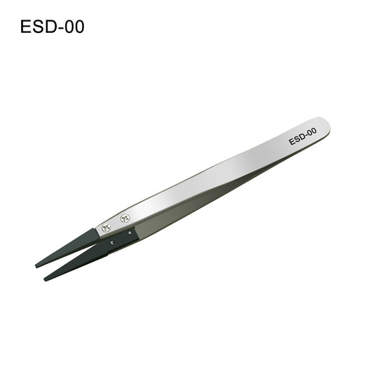 Pinzas de Precisión Antiestáticas con Punta Afilada y Borde Reforzado - Image 3