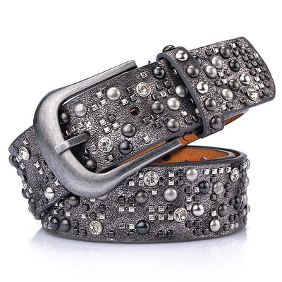 Cinturón Étnico Retro para Mujer con Remaches de Diseño - Image 9