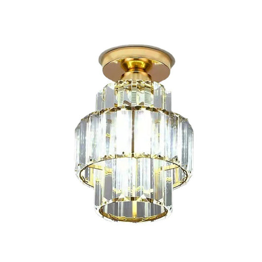 Lámpara de Techo Minimalista de Cristal para Recámara - Image 5