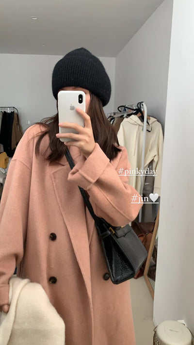 Abrigo de Cachemira Reversible para Invierno - Image 10