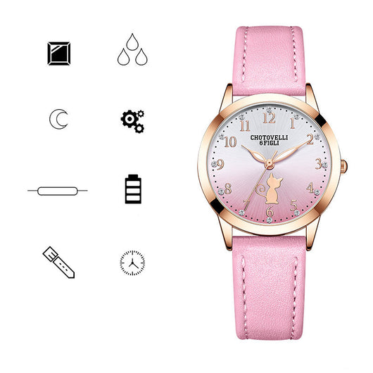 Reloj Infantil para Niñas y Niños de Secundaria con Diseño Kawaii - Image 5