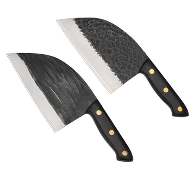 Cuchillos de Cocina Forjados Estilo Retro para Carnes y Vegetales en Acero Inoxidable - Image 13