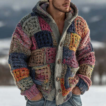 Chaqueta Deportiva con Capucha y Cierre de Cremallera - Estilo Europeo Otoño/Invierno