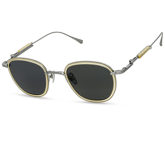 Gafas de Sol Polarizadas Titanio Puro con Diseño Geométrico - Image 4