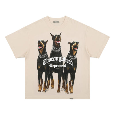 Camiseta Estampada Desgastada para Hombre - Image 4