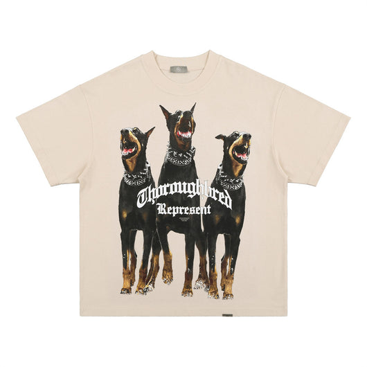 Camiseta Estampada Desgastada para Hombre - Image 4