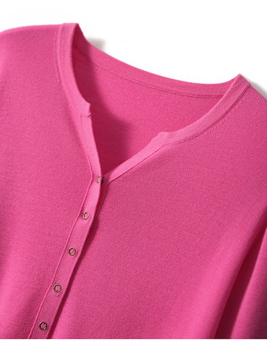 Cardigan Tejido con Cuello Camisero para Mujer - Image 12