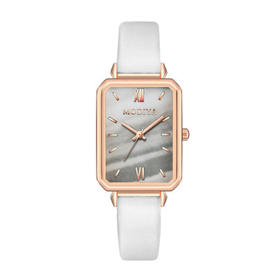 Reloj Cuadrado Retro para Mujer Verde - Elegancia Clásica - Image 9