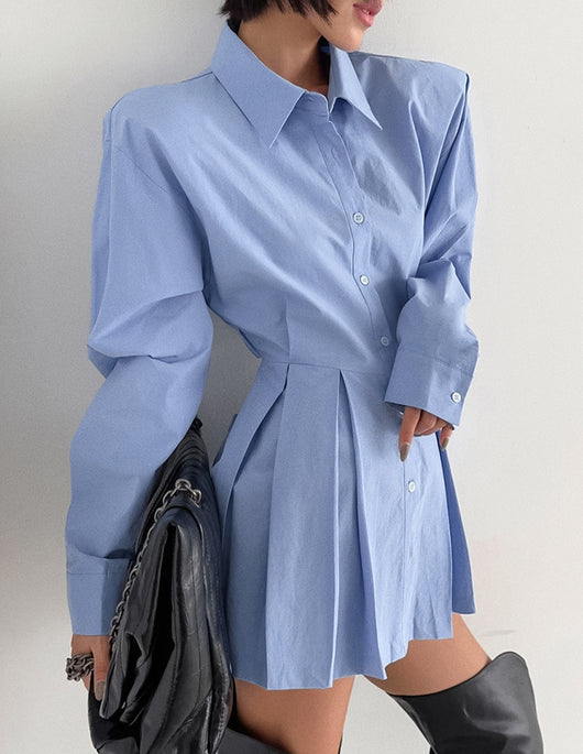 Blusa de Algodón con Cordones - Camisa Versátil de Manga Larga - Image 14