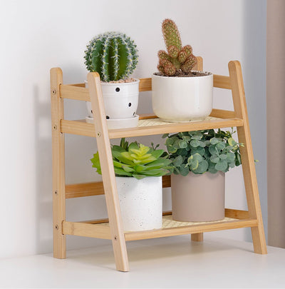 Estantería Bambú Multicapa para Habitación de Huéspedes - Image 12