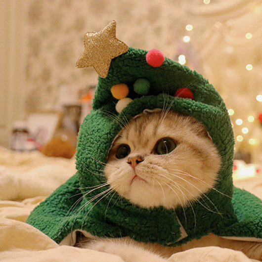 Capa y Gorro Navideño con Astas para Mascotas - Abrigo Cálido Otoño e Invierno - Image 7