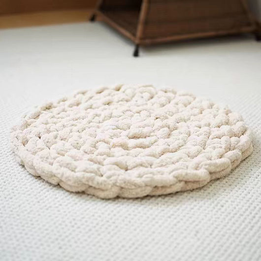 Cama Térmica Tejida a Mano para Perros y Gatos - Nido Acogedor de Lana - Image 4