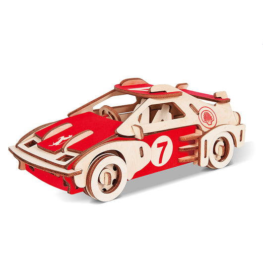 Modelo de Auto 3D de Madera - Puzzle Educativo Armable para Niños - Image 26