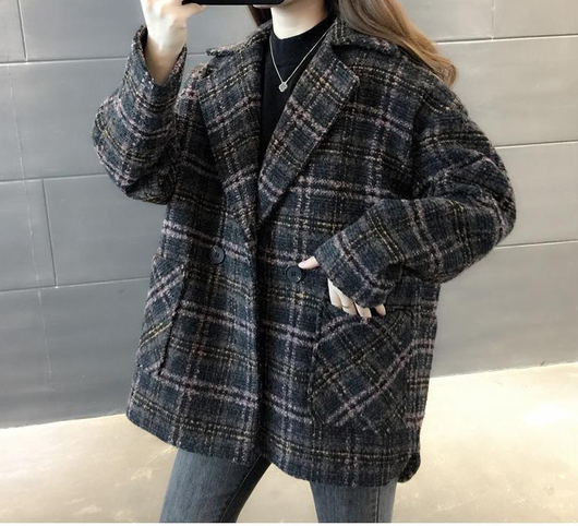 Traje Suelto Coreano para Otoño e Invierno - Image 10