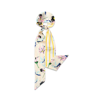 Pañuelo de Seda Delgado para Mujer - Bufanda Decorativa Transpirable - Image 10