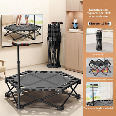 Cama Elástica Plegable para el Hogar con Barras de Seguridad - Image 5